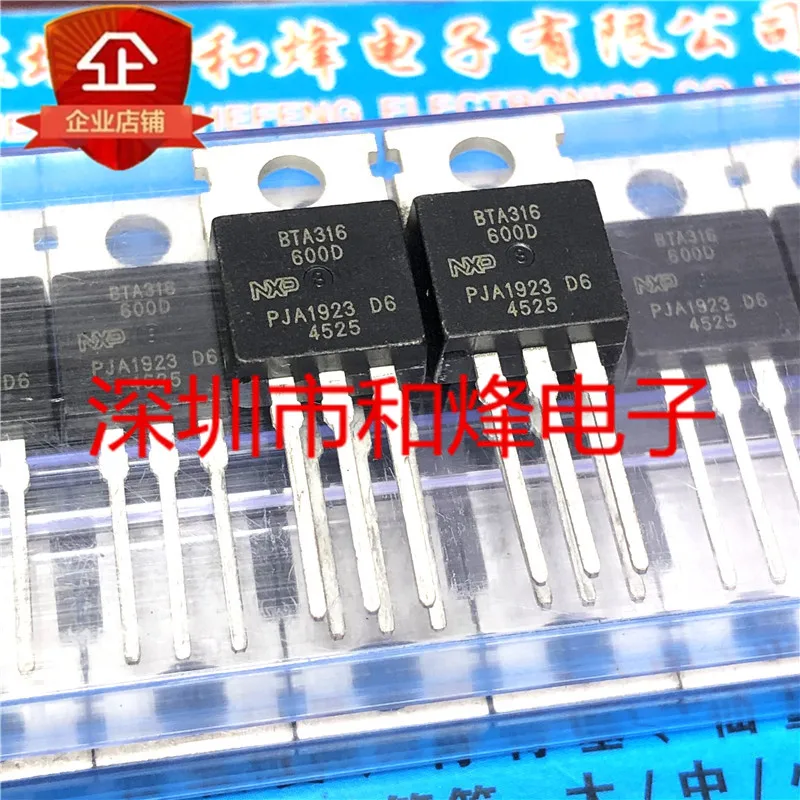 

5 pieces BTA316-600D TO-220 600V 16A