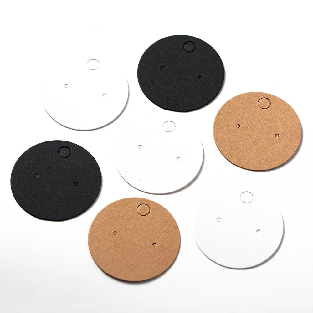 100 teile/los ohrring karten halter papier display karton und beutel beutel für diy schmuck verpackungen machen ergebnisse kleine unternehmen – Detail 4