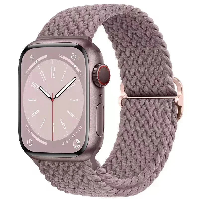 Braided Solo Loop Elastic Nylon Bracelet