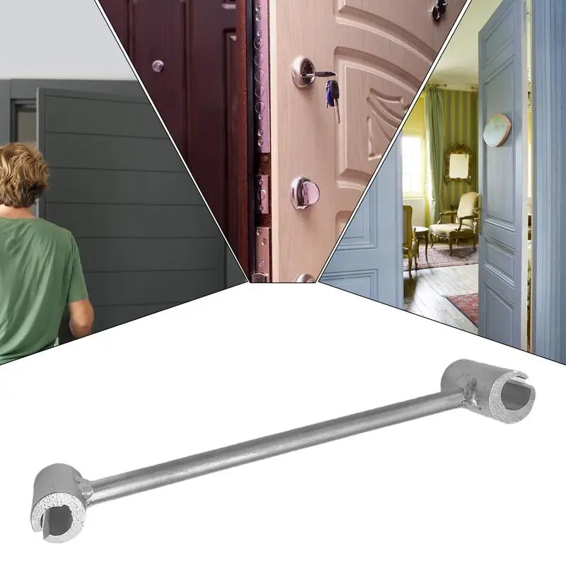 Door Hinge Wrench Adjustable Wrench Alignment Tool 14-25mm Hinge Adjustment Steel Maintain Tool For Fire