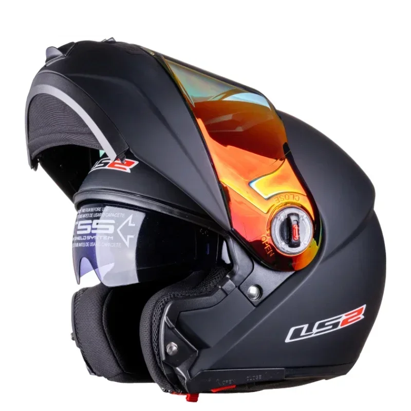 Visière en Verre pour Casque de Moto LS2 FFsuspec386 325 394, Pare-Brise d'Origine