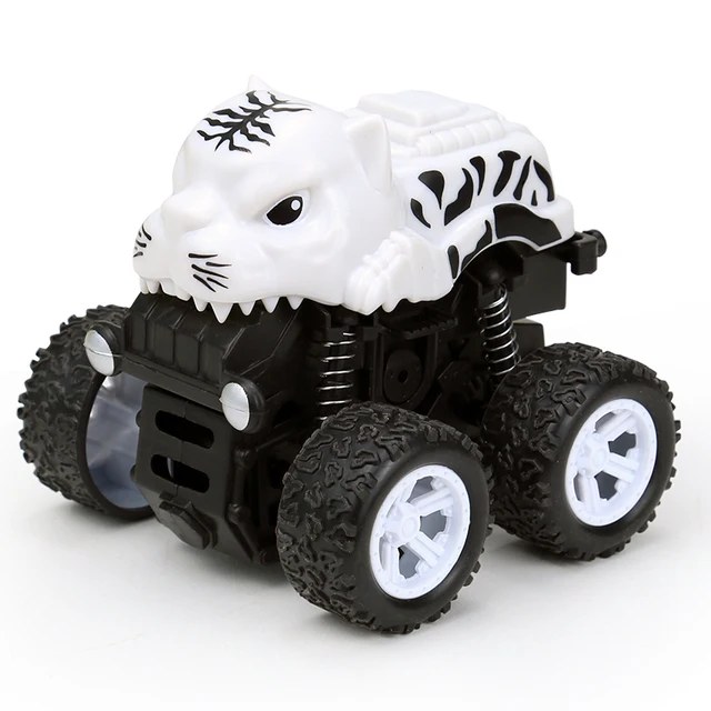 Four-Wheel Drive Stunt Inertia Off-road Vehicle Children's Toy Simulation Model Anti-fall Toy Car Birthday Gift Over 3 Years Old 1