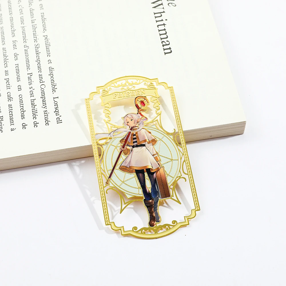 Frieren Manga: Beyond Journey's End Character Pattern Metal Clip Bookmark bookmark page holder bookmark holder