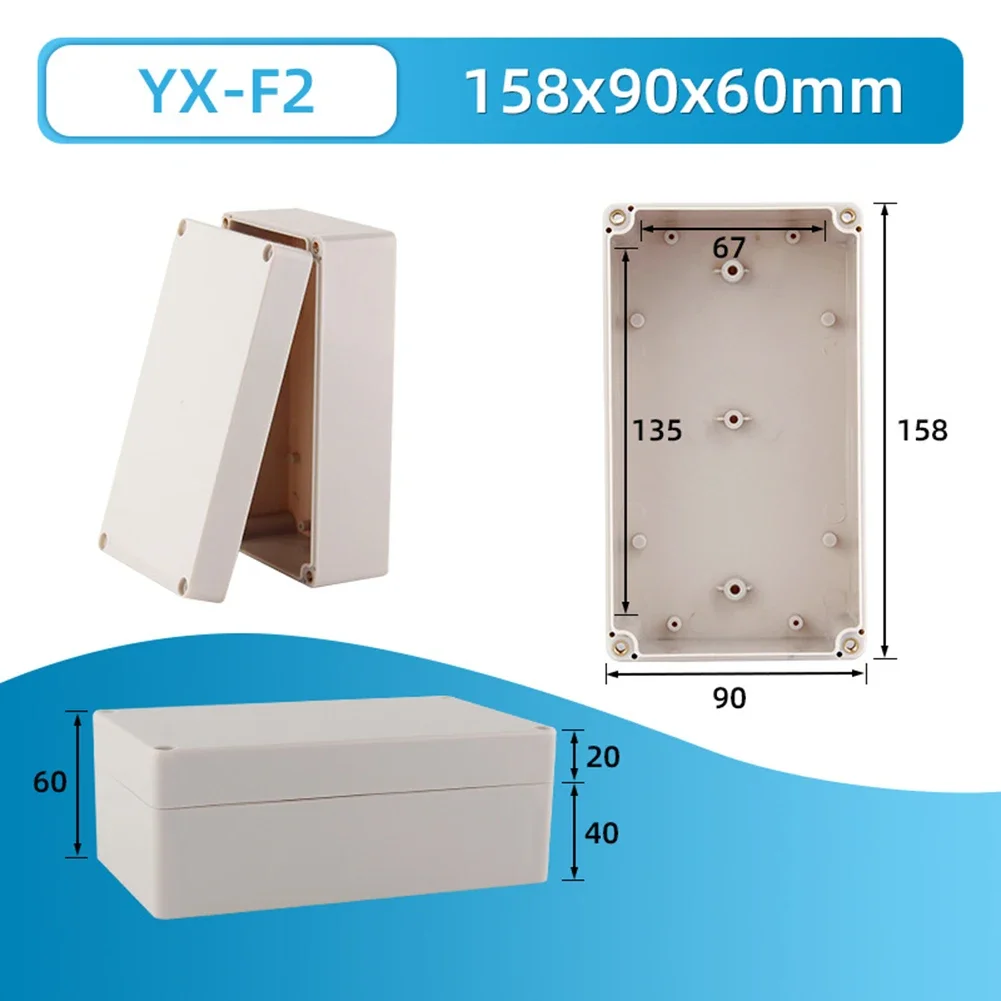 DIY 프로젝트 접합 상자 인클로저 IP66 프로젝트 박스 맞춤형 수정 내부 공간 135x67x40mm 방습