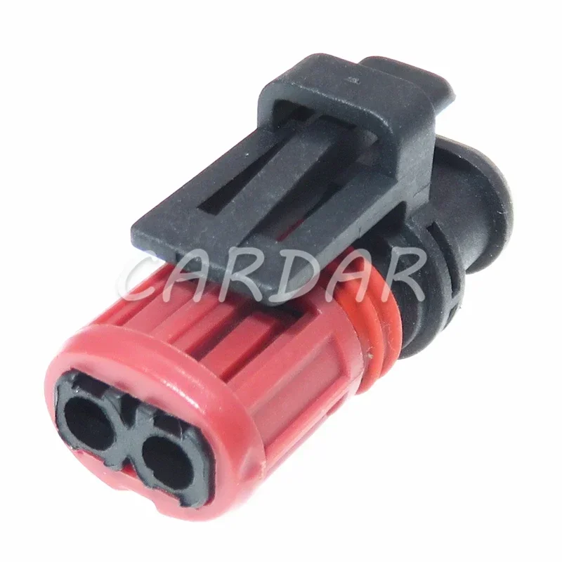 

1 Set 2 Pin Waterproof Socket Wiring Harness Plug Automotive Connector 1337245-3 For Volvo Excavator EC210 EC360 EC480 Injector