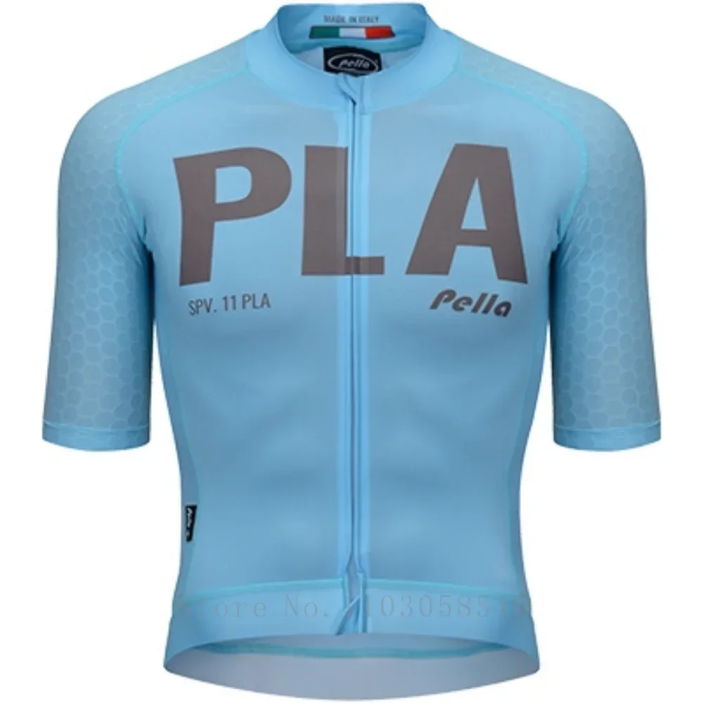 Maglia da ciclismo da uomo PELLA a maniche corte Top estivi ad - Main Image