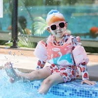 Non-inflatable Baby Swimming Safely Jumper Detachable Button Fission Use Swim Equipment Arm Float Life Vest Water For Kids 2