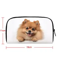 Cute Prone Dog Print Long Wallet Bulldog Beagle Chihuahua Head Money Coin Bag Funny Lying Dogs Purse Credit Card Storage Bags 2