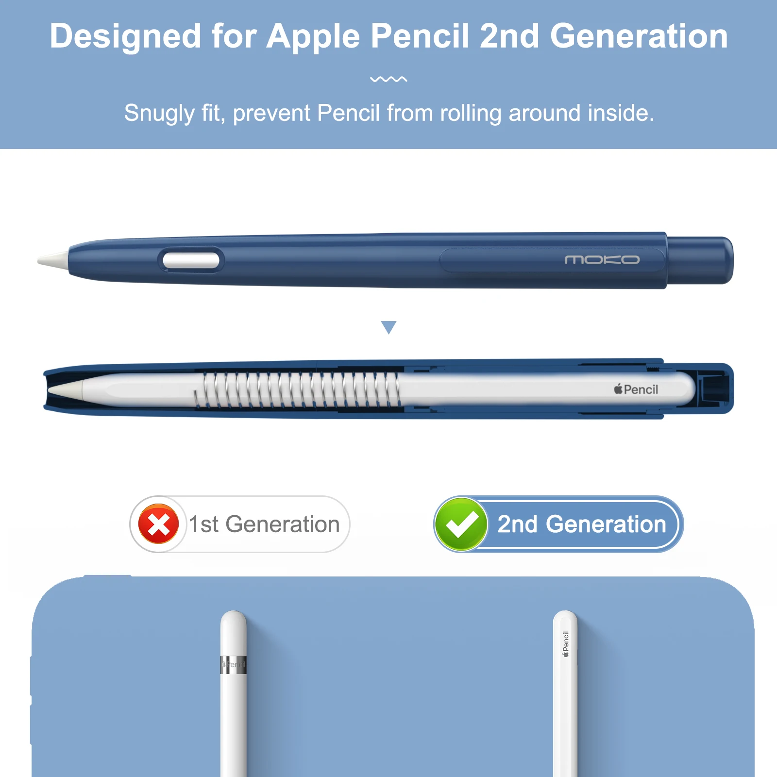 Capa PC Premium para Apple Pencil, Capa