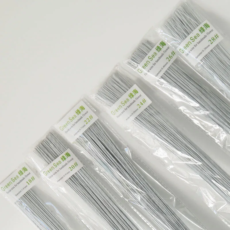 

Festive party fondant cake decoration wire white18-28#