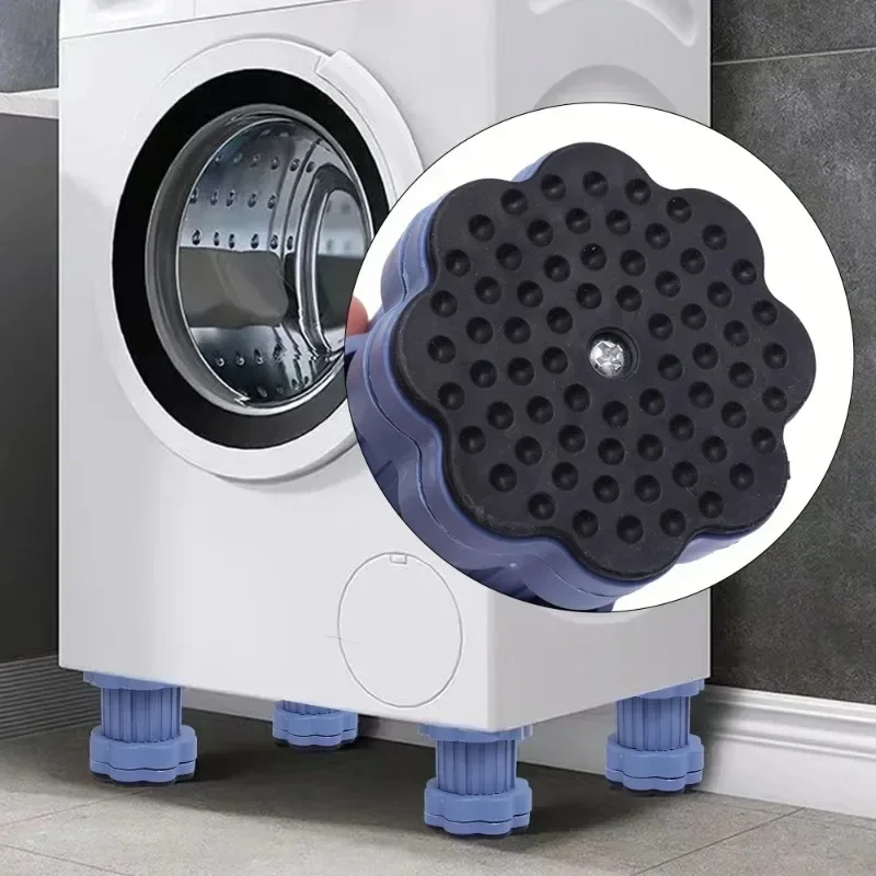 Washing Machine Pads Universal Adjustable Height Anti Vibration Refrigerator Base Fixed Non-Slip Support Stands