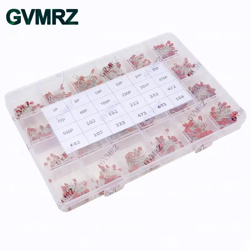 300PCS 960PCS 3600PCS Ceramic Capacitors Kit Electronic Components Package Capacitor Assorted Samples Diy Kit - Image 8