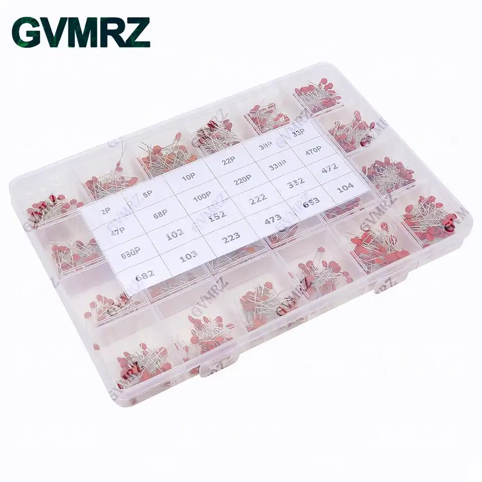 300PCS 960PCS 3600PCS Ceramic Capacitors Kit Electronic Components Package Capacitor Assorted Samples Diy Kit image 8