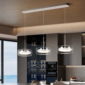 Modern home decor ring led lights pendant light lamps for living room Chandeliers for dining room hanging light indoor lighting 1