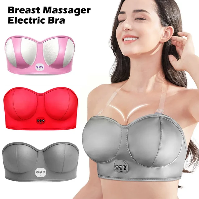 Electric Breast Massage Bra Infrared Heating Chest Enlargement Stimulator  Enhancer Massager The Circulation Relieve Breasts - AliExpress