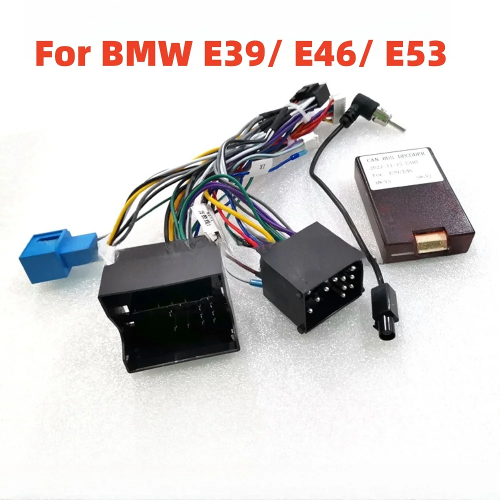 車 16 ピン配線ハーネスアダプタデコーダ BMW E46 E39 E53 X5 3/5