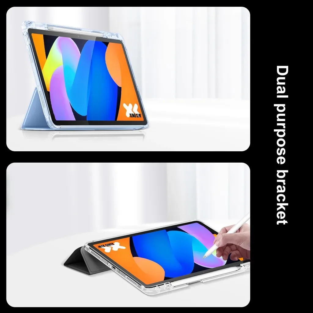 Premium Smart Protective Case with Pen Slot - Soft TPU Cover