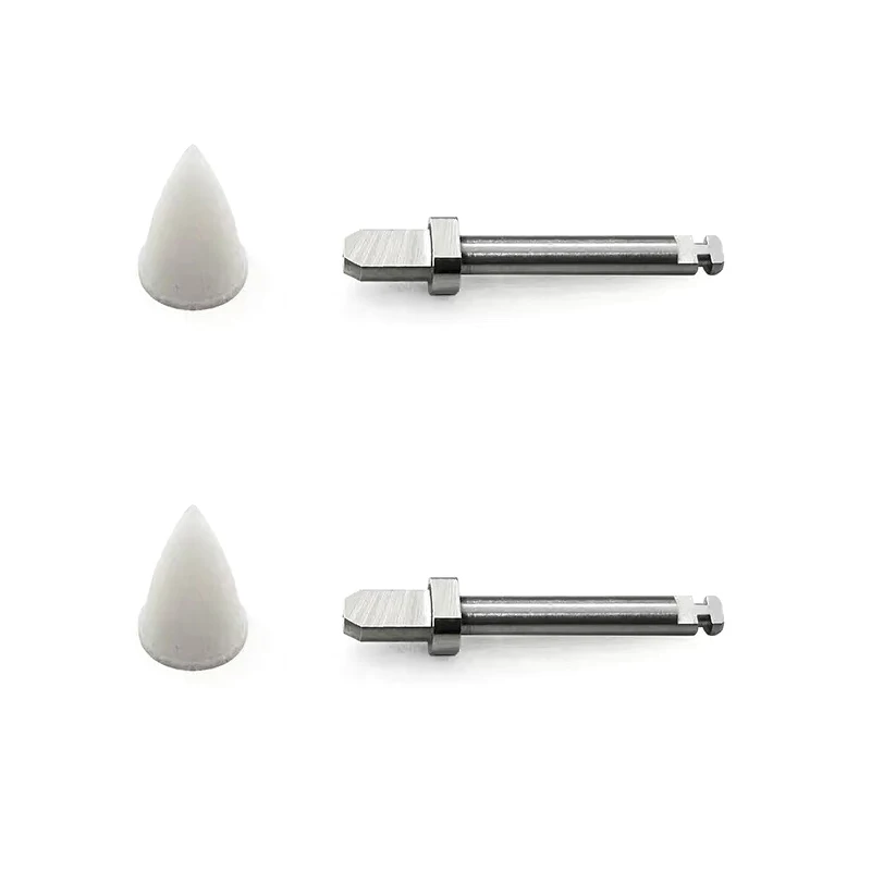 25 Stück Dental-Silikon-Ionen-Polierköpfe für Komposit-Harz, Ein-Schritt-Finishing-System, Polierkappen, Spitzen, Scheiben, RA-Dorn für Zahnärzte – Detail 4