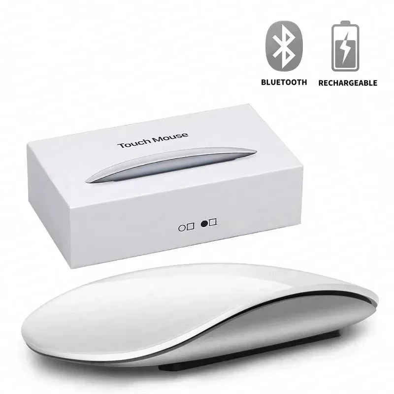 Original Official Wireless Bluetooth Touch Magic Mouse for Apple Macbook Pro Air Mini Laptop Tablet PC Gaming 2.4G USB Mouse