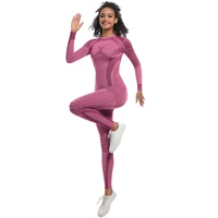 Women Skiwear Set Yoga Set Skiing Underwear Fitness Workout Thermal Gym Ski Snowboarding Running Yoga Exercise Suit Long Johns - Image 6