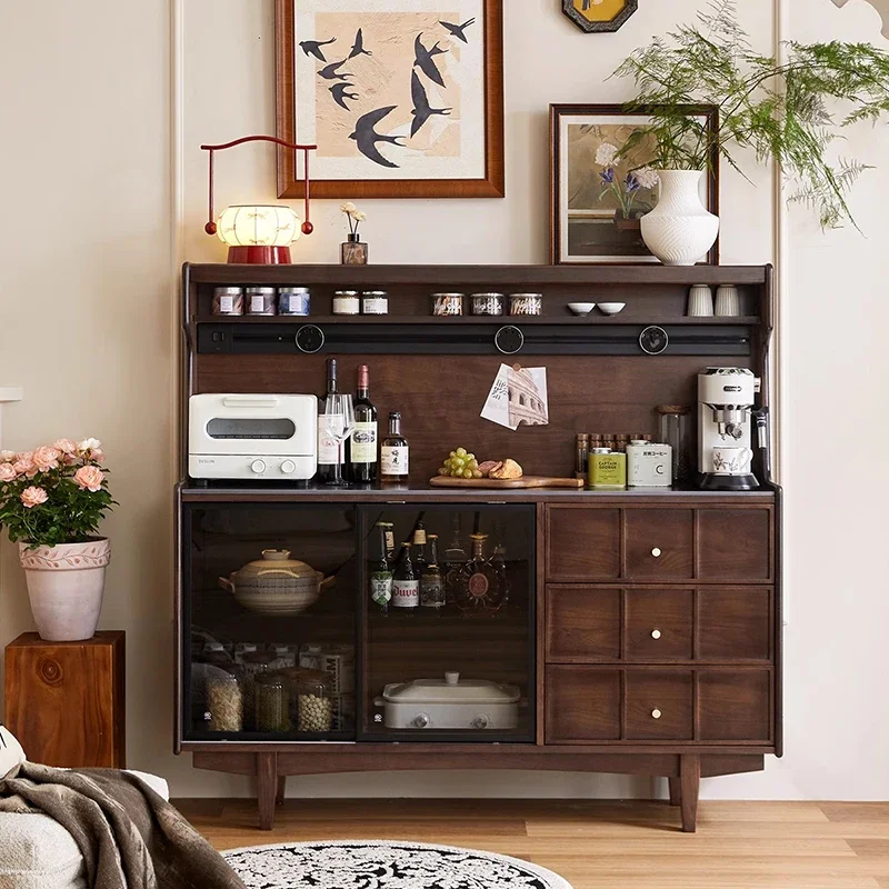 Sideboard Furniture Organizer Room Lounge Cabinet Kitchen Storage Coffee Bar Auxiliary Table Modern et Cocina Island Side LT