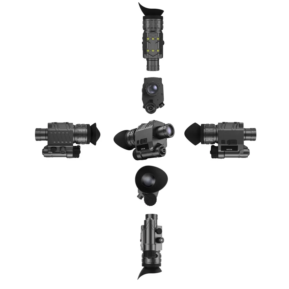 NVG90 1280X960 디지털 야간 투시경 헬멧 열화상 야간 투시경 단안경 (50Hz/100Hz) 사냥용