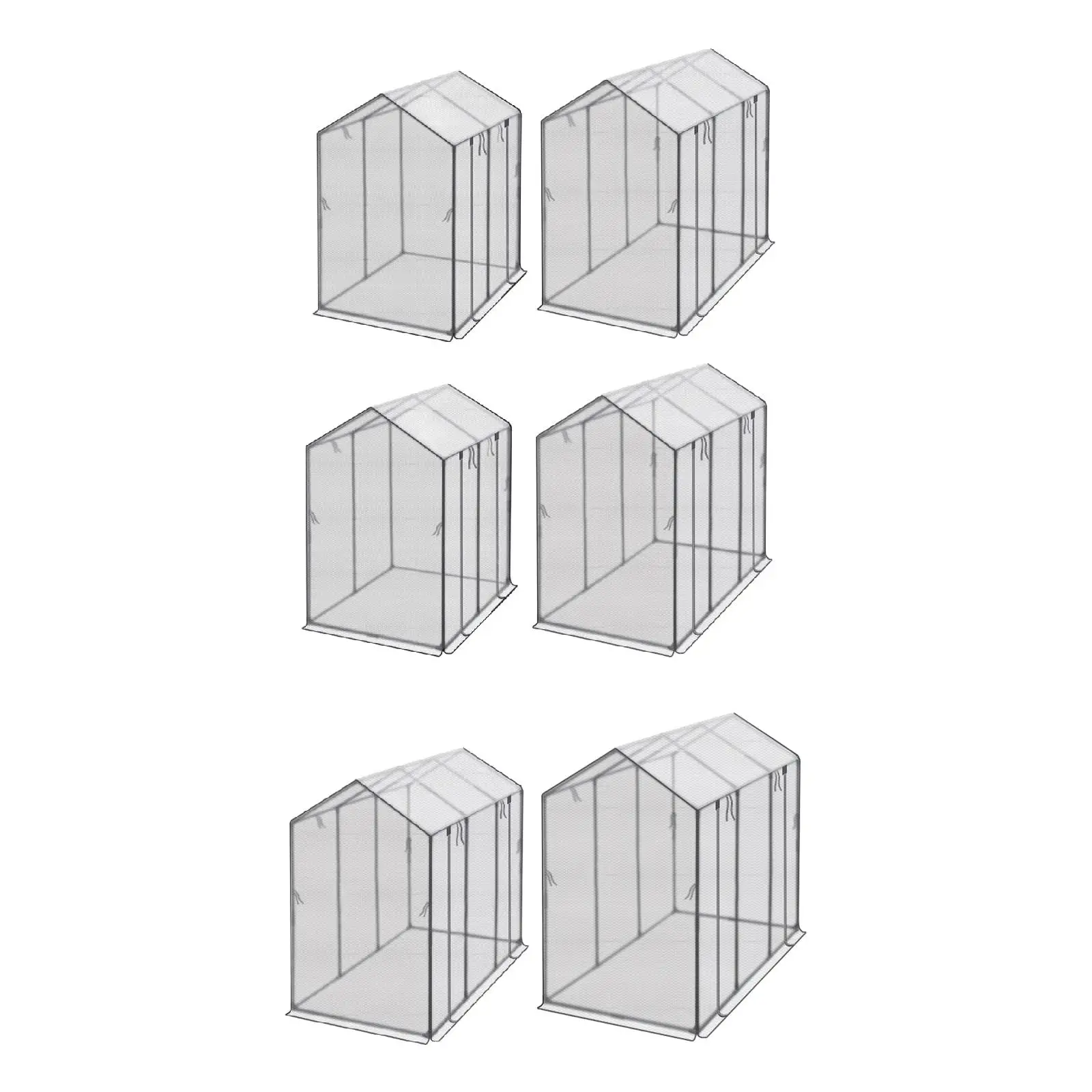 Mini Greenhouse Supplies Nursery Plant Cover Tent for Outside Plants Outdoor