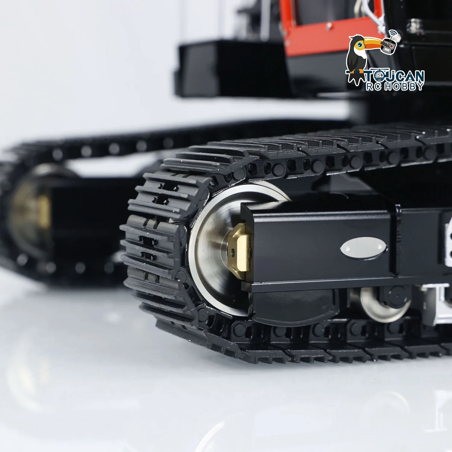 TOUCAN DIY LESU 1/14 LR945 3-Section Arm Metal Hydraulic RC Excavator Radio Control Diggers Light Motor Truck Cars Vehicle 6