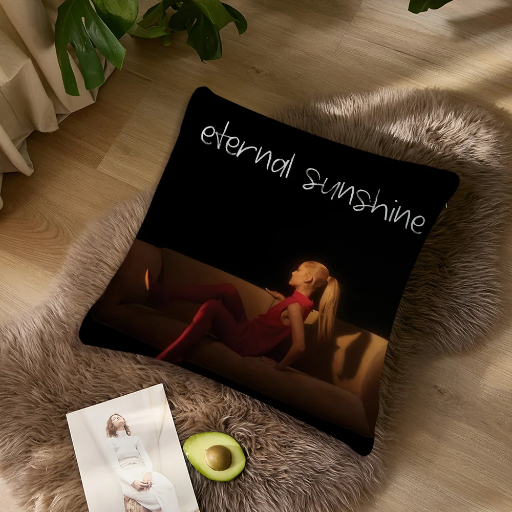 Sänger A-Ariana G-Grande Kissenbezug, Wohnzimmer, Akzent, Couch, Rückenstütze, quadratisch, Lounge, erholsamer Nickerchenbegleiter ﻿ – Detail 7
