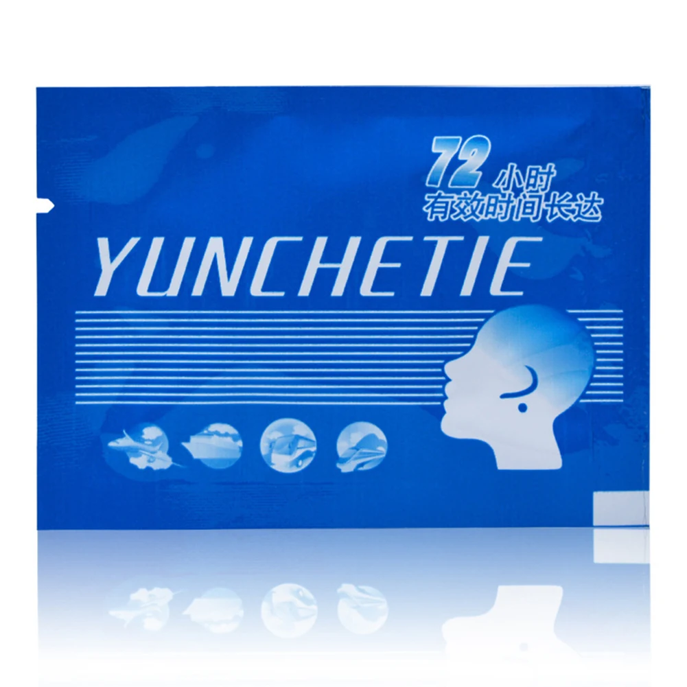 Headache Patches Chinese Herbal Motion Sickness Anorexia Relief Plaster 36pcs/box For Going Out Kids Adults
