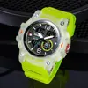 SMAEL Sport Watch Military Wristwatch for Men Alarm Stopwatch LED Digital Back Light Dual Time Display Waterproof Watch Men 8007 4