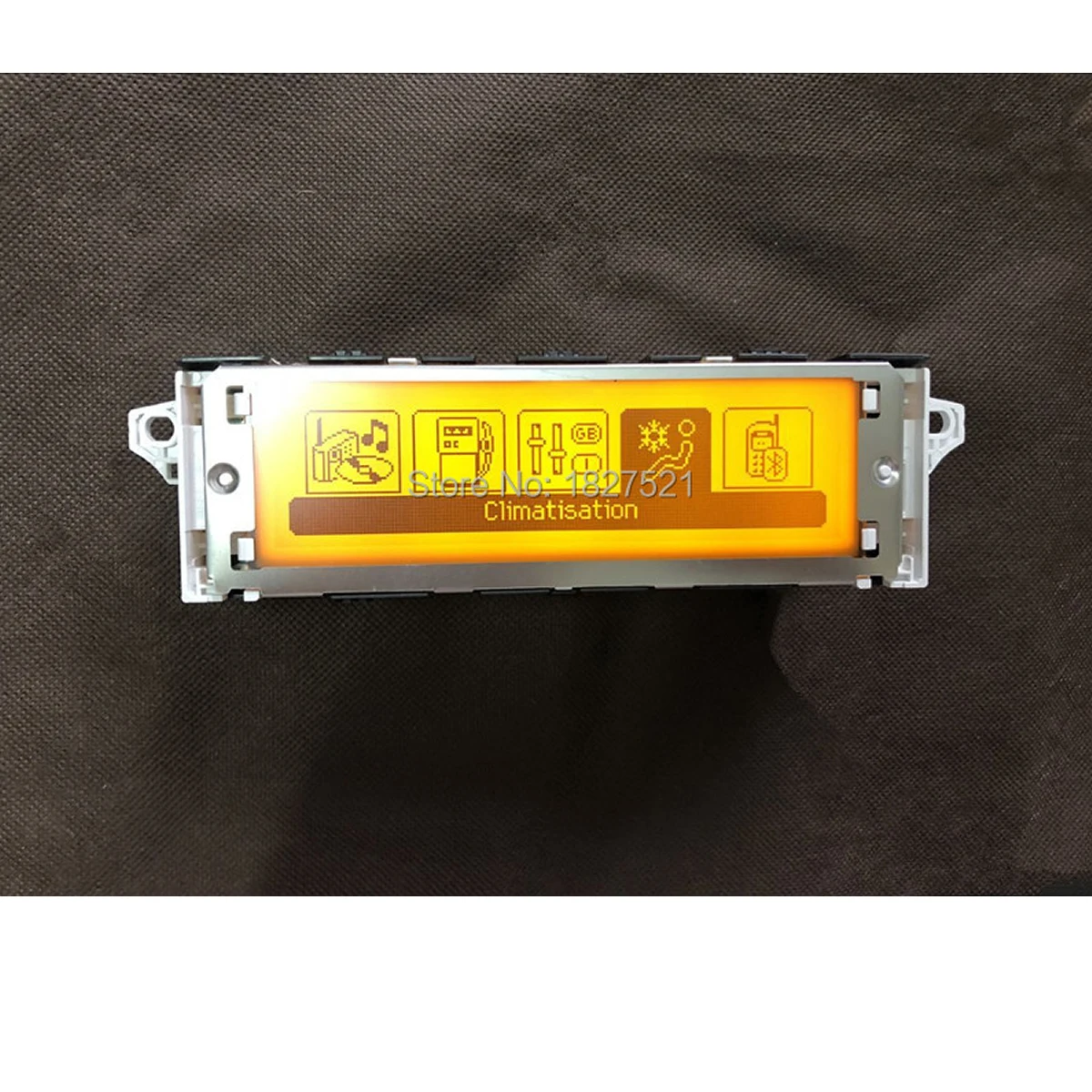 Schermo Giallo Di Qualità Originale 5 Menu Usb Dual-Zone Air Bluetooth Display Monitor 12 Pin Per Peugeot 307 407 408 Citroen C4 C5