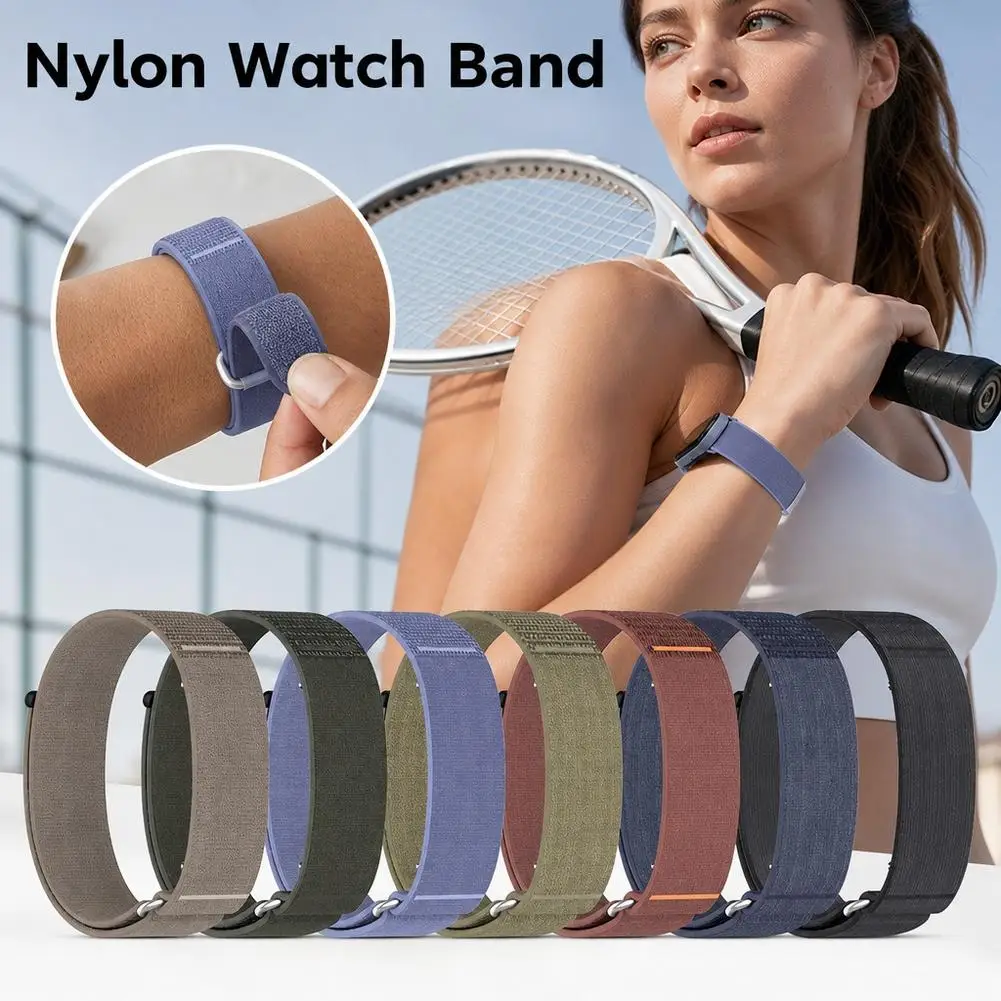 Enhanced Replacement Strap - Breathable Woven Nylon Sport Band