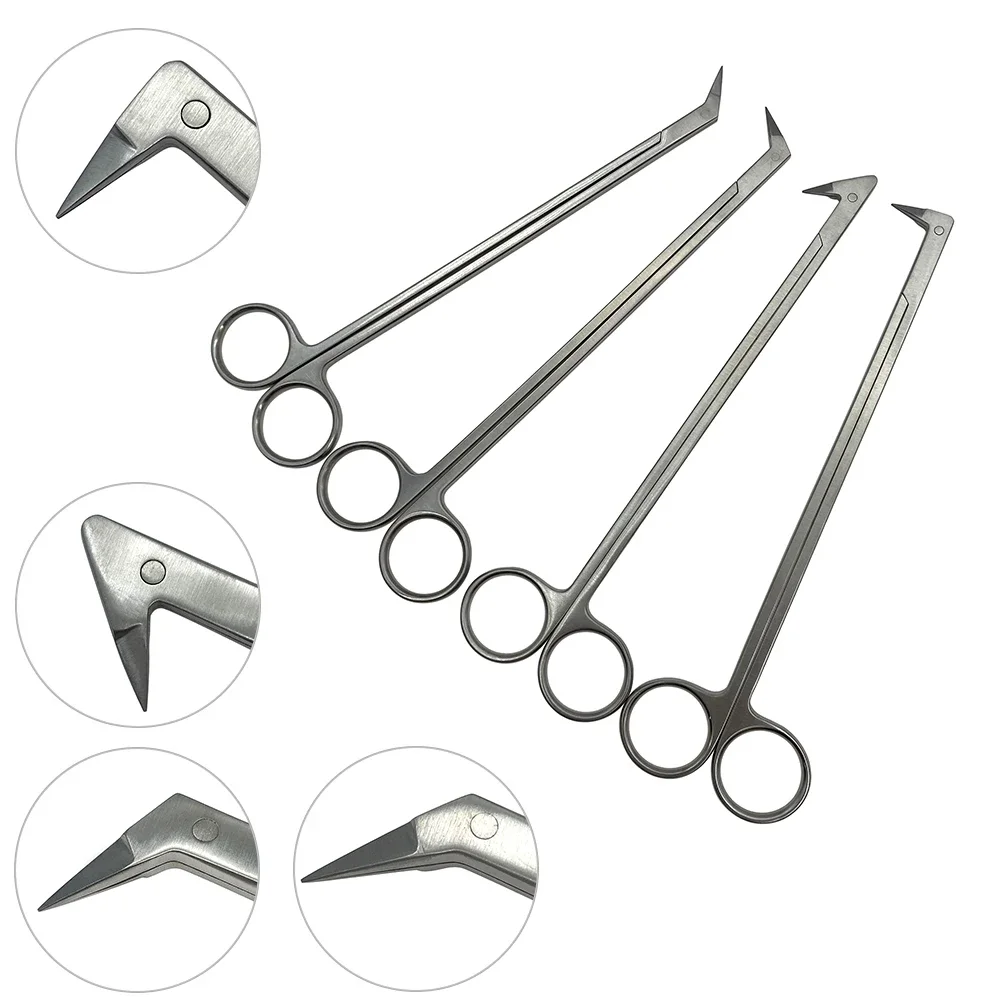 

Микро сосудистые ножницы под углом 45 ° 60 ° 90 ° 135 ° тупый наконечник микро хирургический инструмент 1 шт.