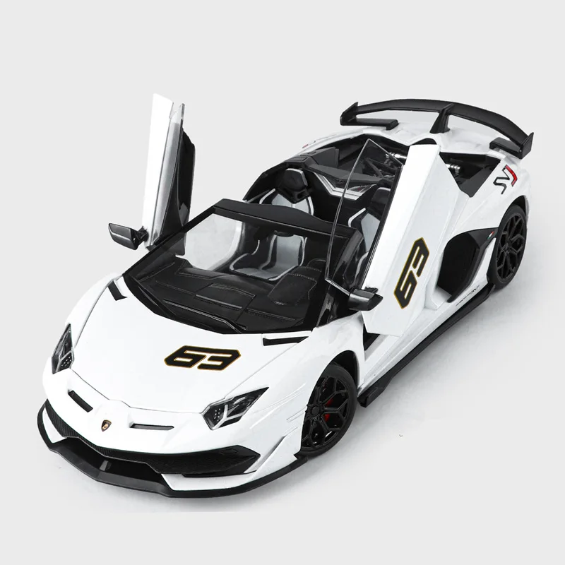 1:18 modello di auto in scala Aventador SVJ lega Sportscar 1:18 modello di auto in scala Aventador SVJ lega Sportscar