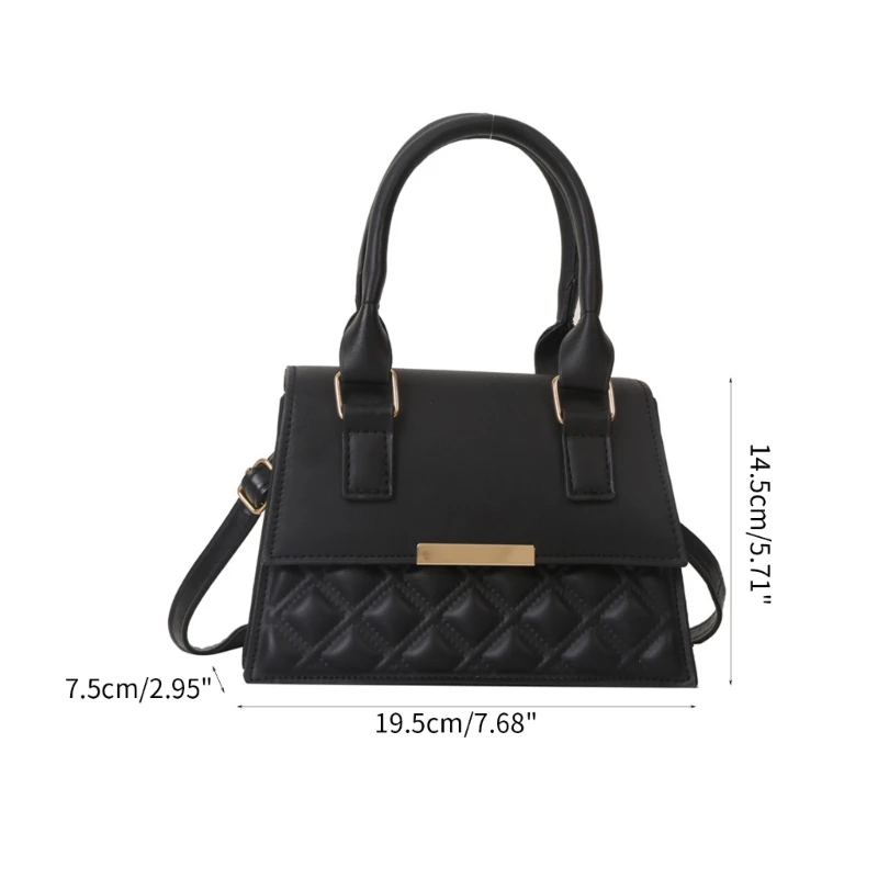 Fashionable PU Shoulder Bag Multi functional Trendy Crossbody Bags for Women