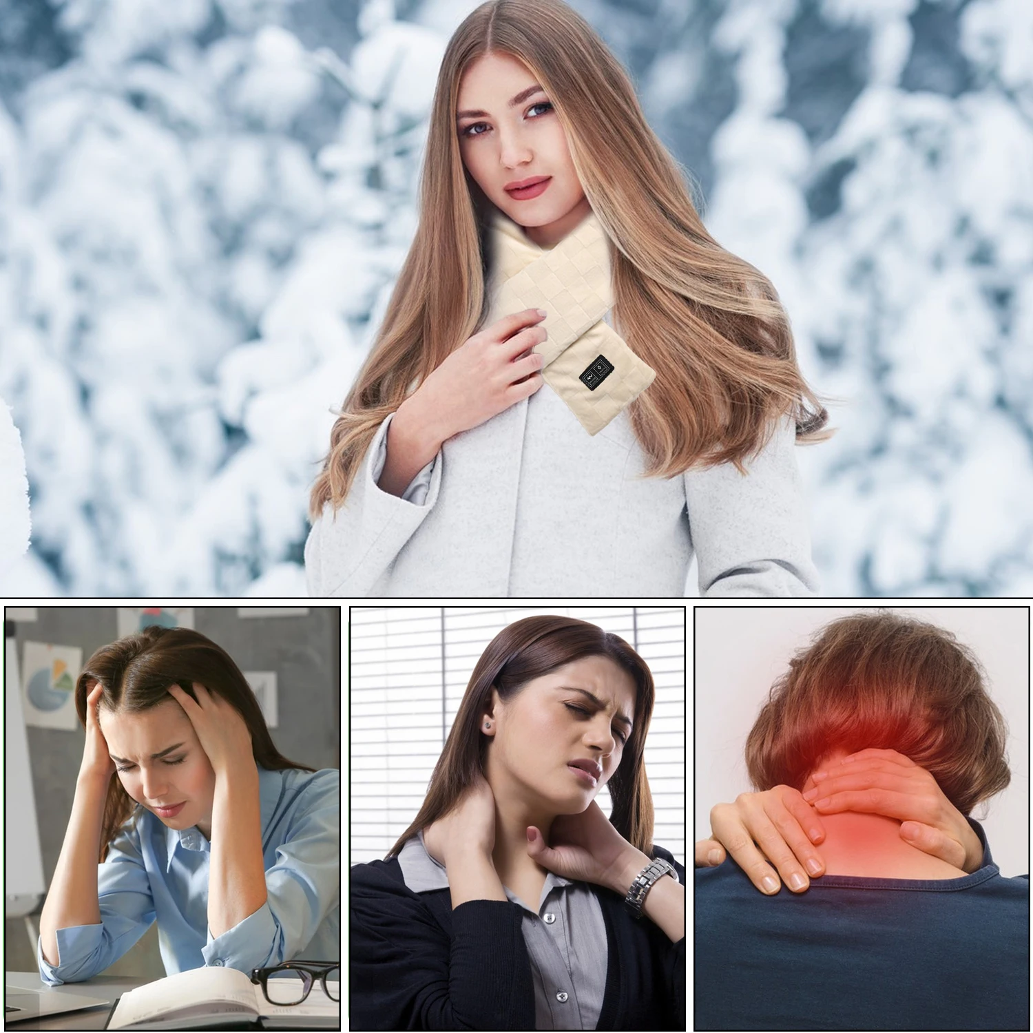 Рисунок 3 - Шарф унисекс с подогревом и USB