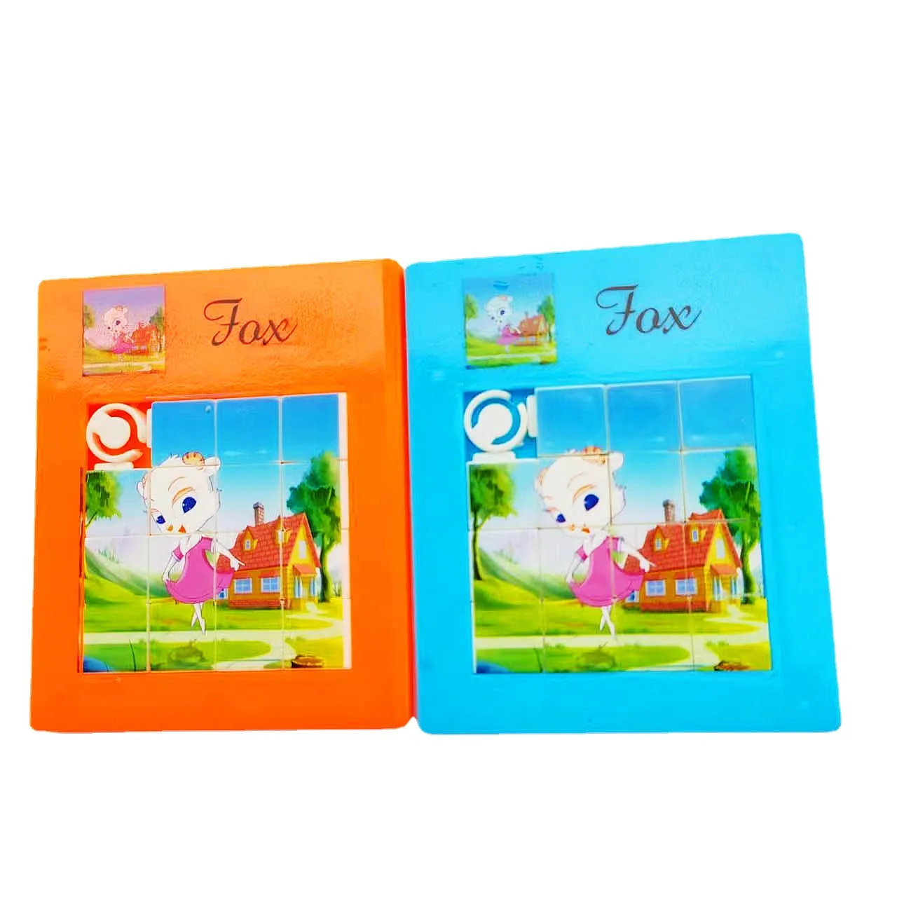 10Pcs Cartoon Animal Patterns Moving Puzzle Toys for Kids Birthday Party Favors Baby Shower Gifts Pinata Filler Stuffed Reward