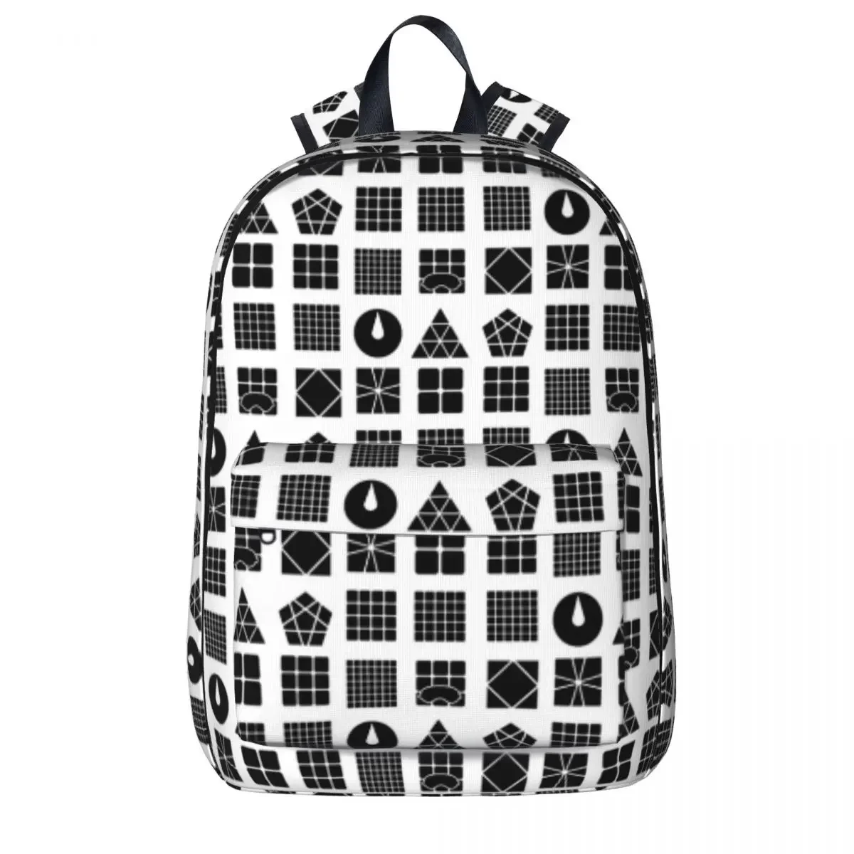 

WCA 12 Event Icons Cube Collage Design Backpacks Student Book bag Shoulder Bag Laptop Rucksack Travel Rucksack School Bag