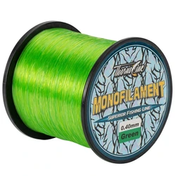 Premium Strength Nylon Fishing Line with Fluorocarbon Coating - Super Strong Monofilament - 1000M - 2.0 - 0.235MM (Green)
