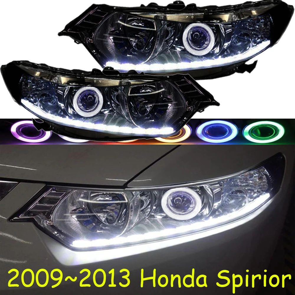 

Автомобильный бампер Accord, передняя фара для передних фар Honda Spirior 2009 ~ 2013y, автомобильные аксессуары, противотуманная фара Spirior