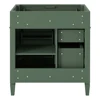 30'' Bathroom Vanity without Top Sink, Modern Bathroom Storage Cabinet with 2 Drawers and a Tip-out Drawer (NOT INCLUDE BASIN) 5
