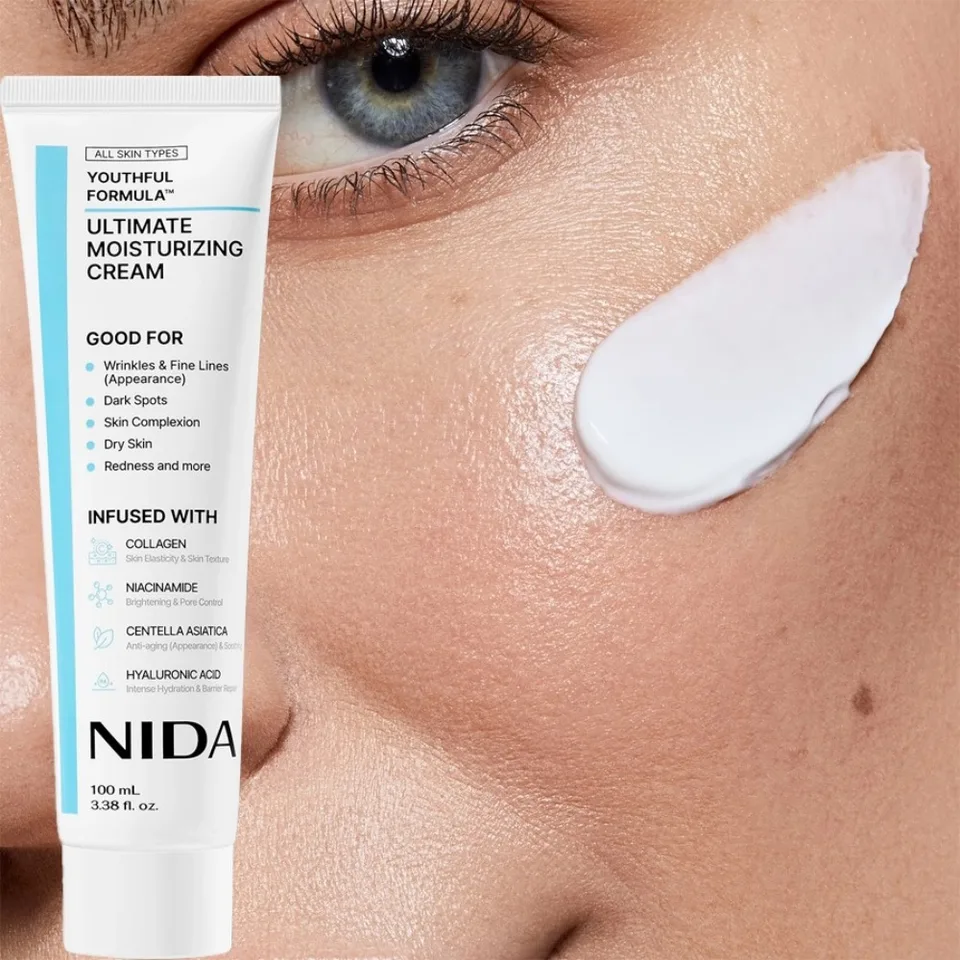 NIDA Daily Moisturizing Nourishing Cream Natural Plant Refreshing Texture  Quick Absorption Face Cream Multiple Functions Cream - AliExpress