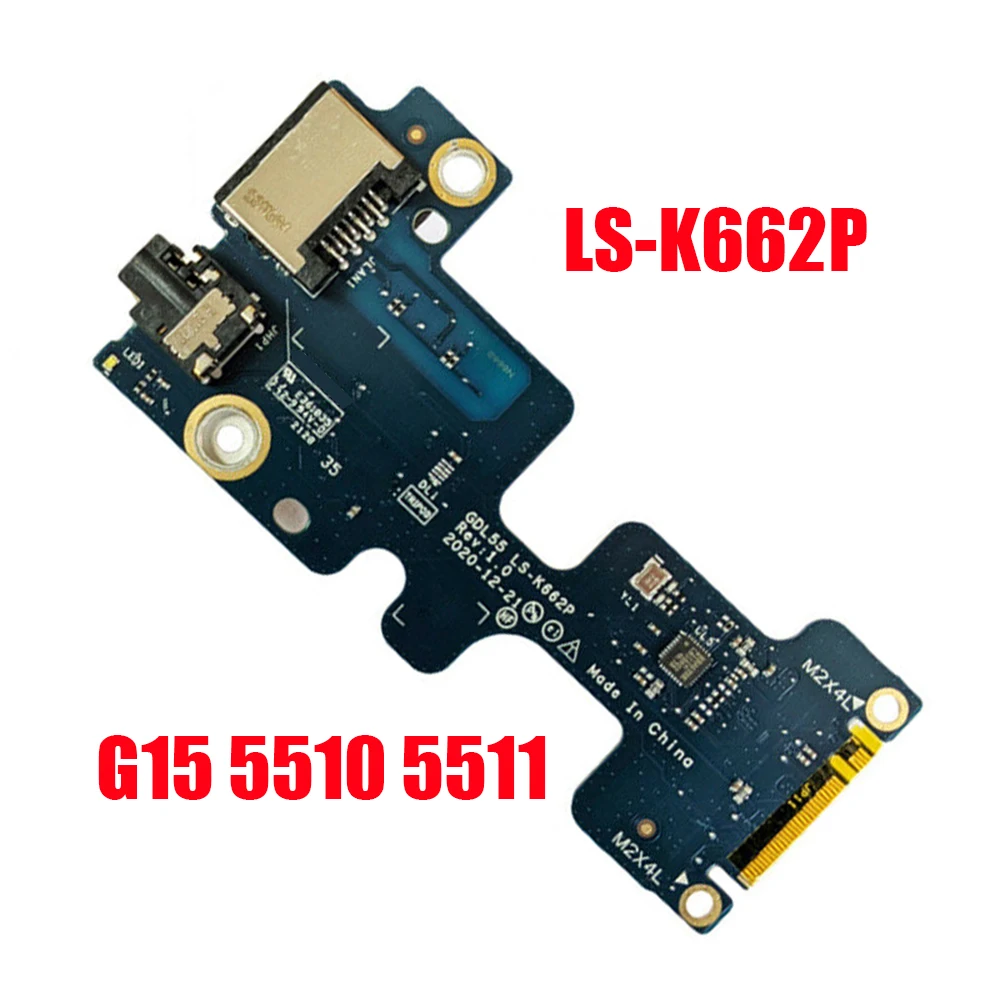Scheda Lan Per Laptop Scheda Audio Per Dell G15 5510 5511 Gdl55 Ls-K662P Nuovo