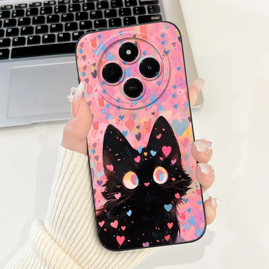 Cute Panda Rabbit Cartoon Soft Matte Silicone Back Cover Case