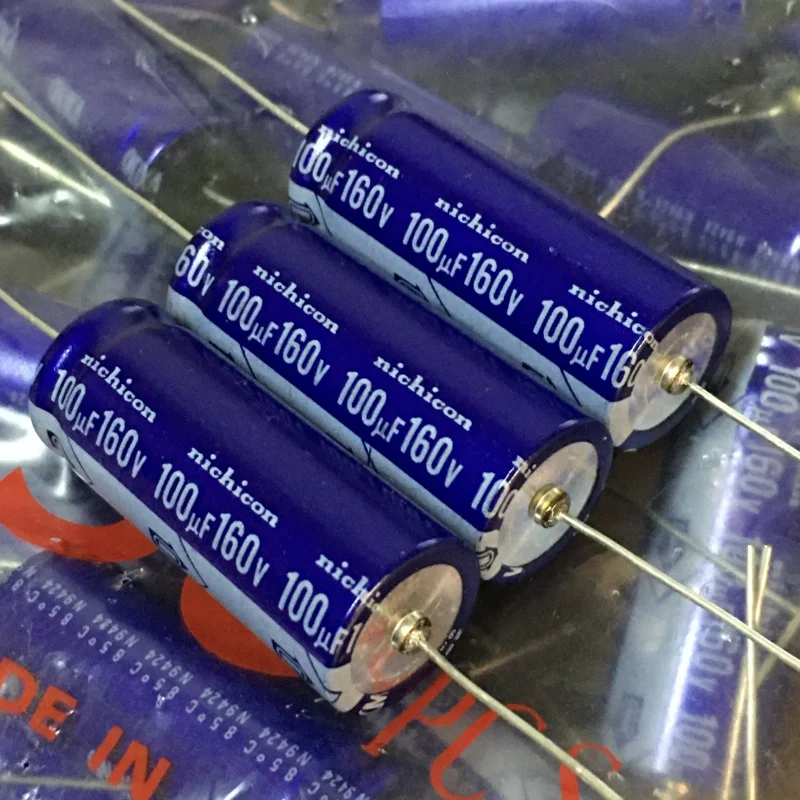

2 шт., конденсатор для аудиофила Nichicon VX серии 100UF 160V