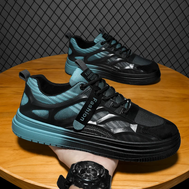 

Mens Shoes Breathable Comfortable Sneakers Men Tennis Trainers Lightweight Casual Sports Shoes Male Lace-up Anti-slip