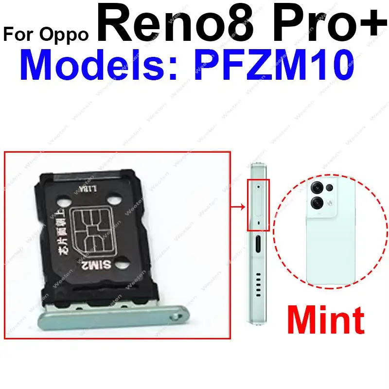 SIM Card Slot and Micro SD Card Reader Holder Socket Repair Parts