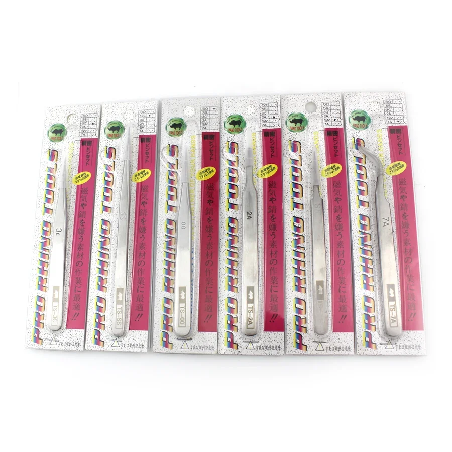 Japan RHINO TS-00 TS-2A TS-3C TS-7A TS-SA TS-SS Tweezers for Watch Mobile Phone Electronics Jewelry Repair Hand Tools precision tweezers,esd anti static tweezers,soldering tweezers,phone repair tweezers