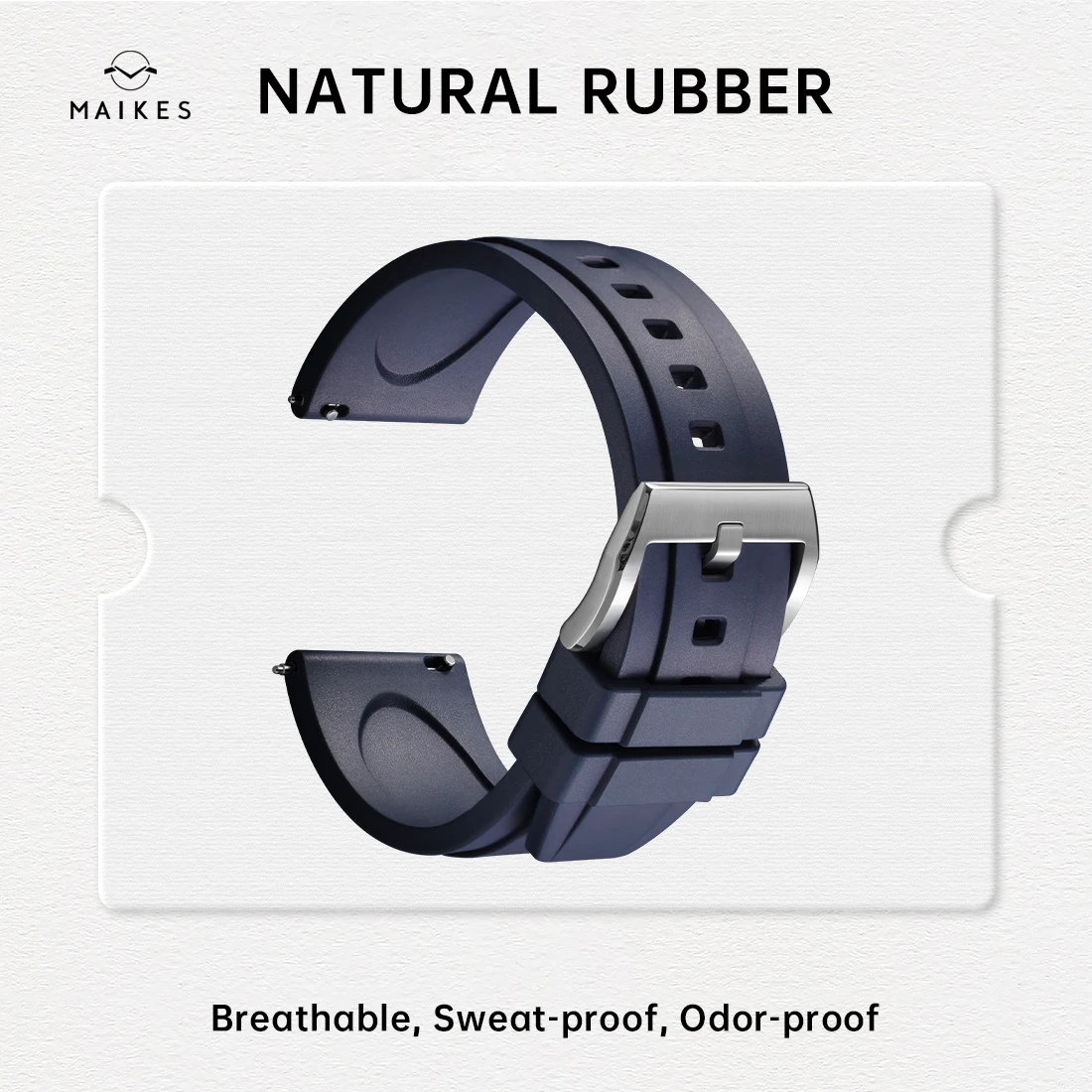 Versatile Quick Release Rubber Watch Strap - Premium Smart Watch Band Accessory